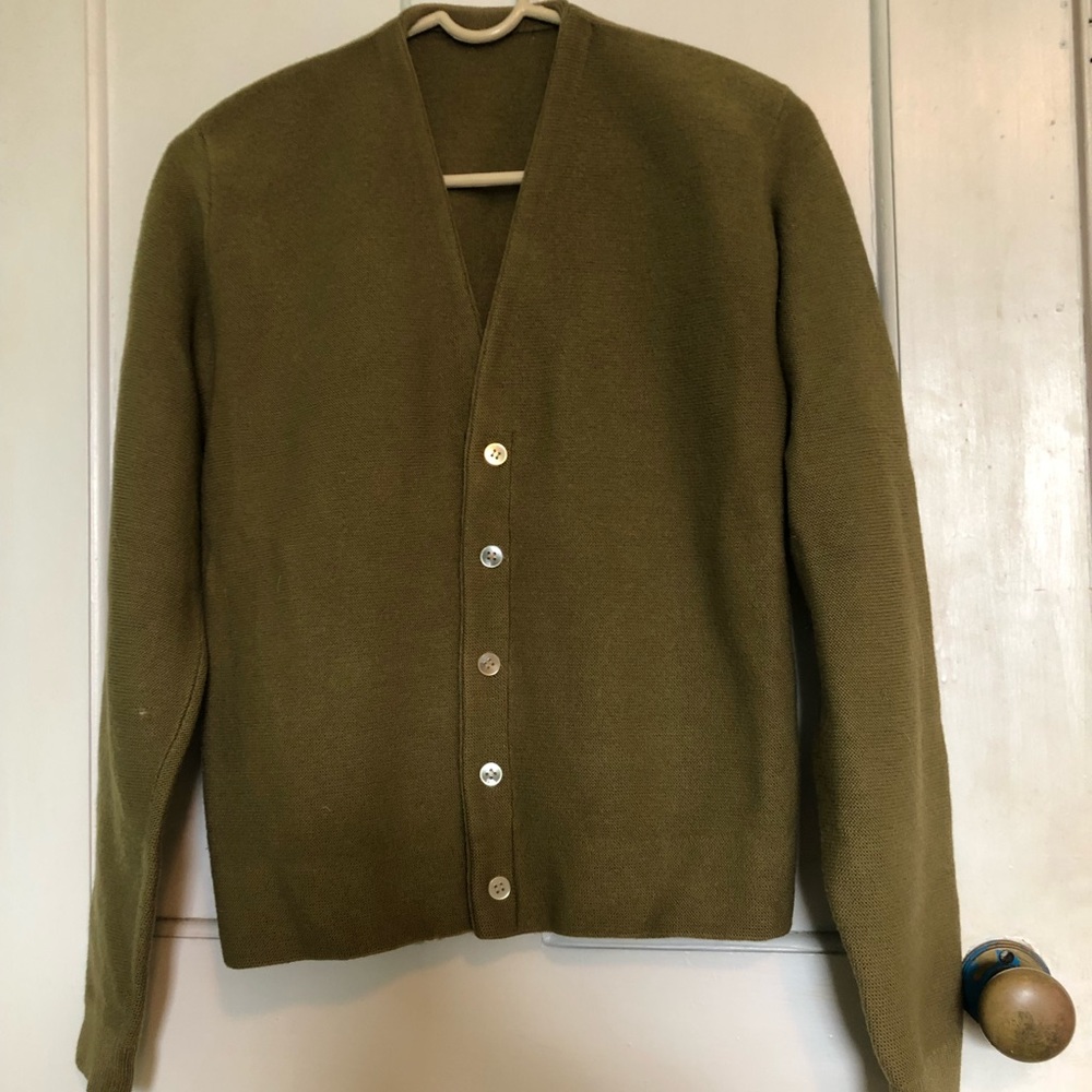 Vintage 50s 60s cardigan Kurt Cobain style